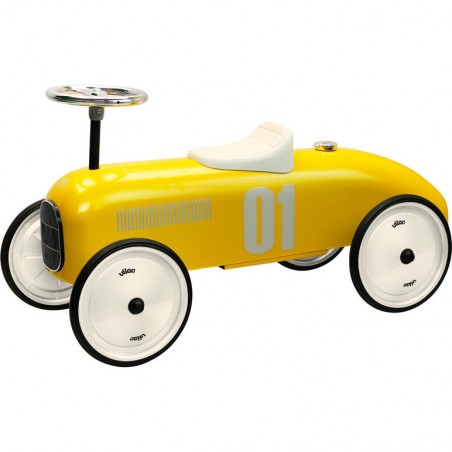 Porteur voiture vintage jaune - Vilac
