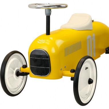 Porteur voiture vintage jaune - Vilac