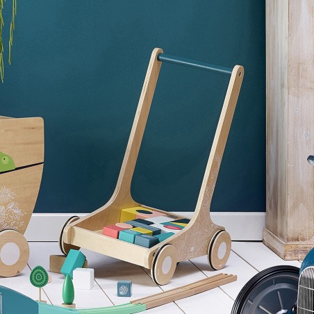 Chariot de marche, Sous la canopée - Animaux à bascule bébé & Jouets à bascule - Vilac