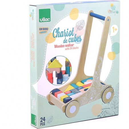 Chariot de marche, Sous la canopée - Animaux à bascule bébé & Jouets à bascule - Vilac