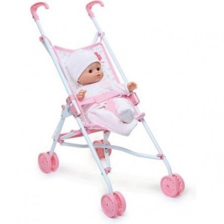 Poussette pour poupée jusqu'à 52 cm - Petitcollin - Vilac
