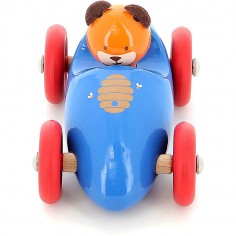 Voiture en bois Boizoos, Marcel l'ourson - Petits bolides - Vilac 2
