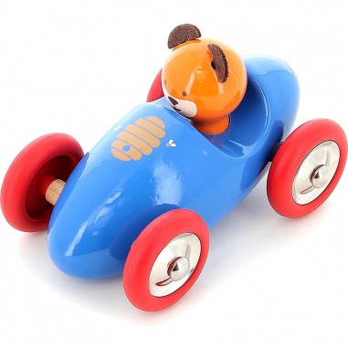 Voiture en bois Boizoos, Marcel l'ourson - Petits bolides - Vilac