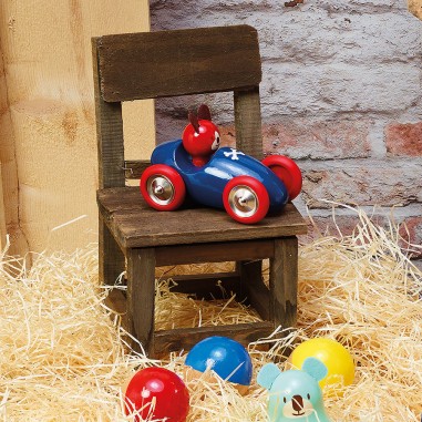 Voiture en bois Boizoos, Lucien le chien - Petits bolides - Vilac