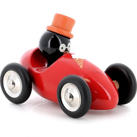 Voiture en bois Boizoos, René le pingouin - Petits bolides - Vilac