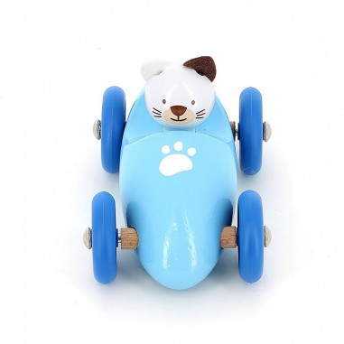 Voiture en bois Boizoos, Mariette la minette - Petits bolides - Vilac