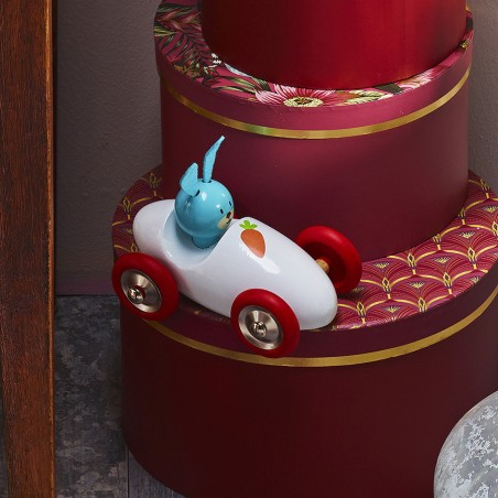 Voiture en bois Boizoos, Raoul le lapin - Petits bolides - Vilac