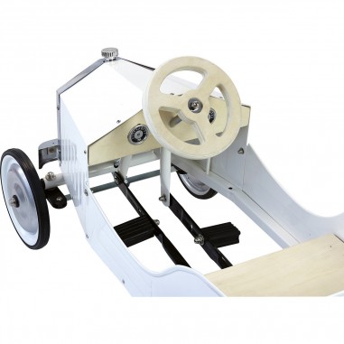 Voiture à pédales, Ivoire - Porteurs voitures métal - Vilac