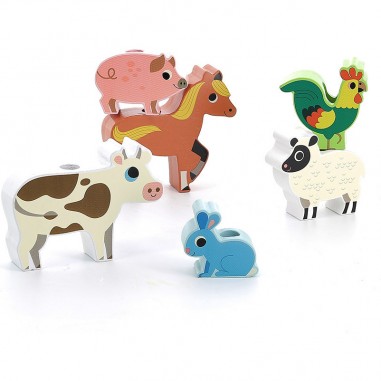 Empil'animo Ingela P.Arrhenius - Premières histoires - Vilac