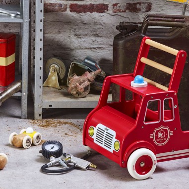 Chariot de marche, Camion de pompiers - Animaux à bascule bébé & Jouets à bascule - Vilac