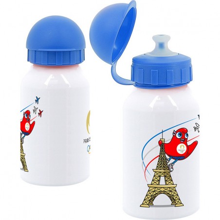 Gourde en métal mascotte - Paris 2024 - Paris 2024 - Vilac