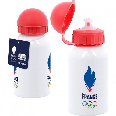 Gourde en métal Equipe de France - Paris 2024 - Paris 2024 - Vilac