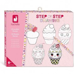 Step by step Drawing Kawaï - Loisirs créatifs - Janod