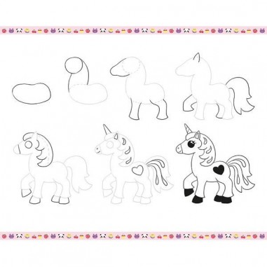 Step by step Drawing Kawaï - Loisirs créatifs - Janod