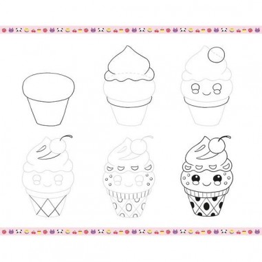 Step by step Drawing Kawaï - Loisirs créatifs - Janod