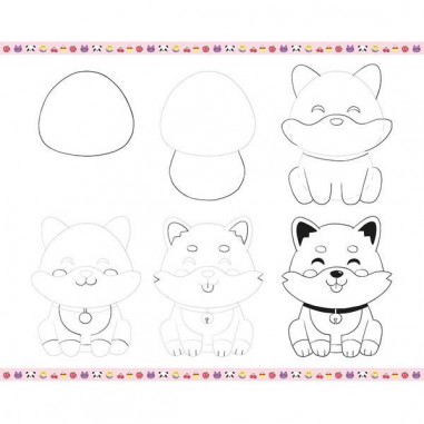 Step by step Drawing Kawaï - Loisirs créatifs - Janod