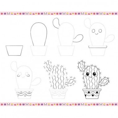 Step by step Drawing Kawaï - Loisirs créatifs - Janod
