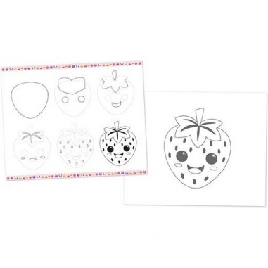 Step by step Drawing Kawaï - Loisirs créatifs - Janod