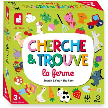 Mon premier cherche et trouve La ferme - Janod