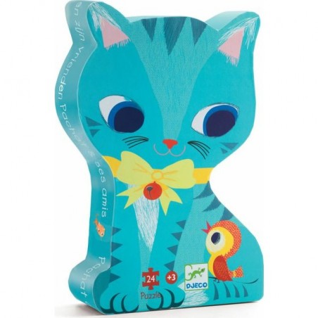 Puzzle 24 pièces Chat - Janod