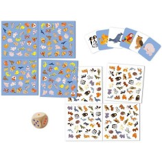 Mon Premier Cherche Et Trouve - Animaux : Jeux de mémoire & d'associations - Janod 2
