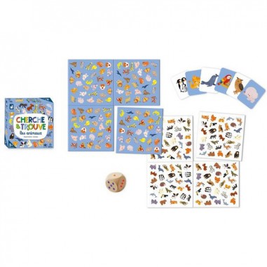 Mon Premier Cherche Et Trouve - Animaux : Jeux de mémoire & d'associations - Janod