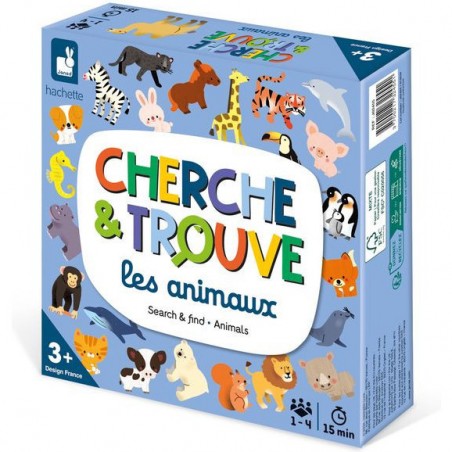 Mon Premier Cherche Et Trouve - Animaux : Jeux de mémoire & d'associations - Janod