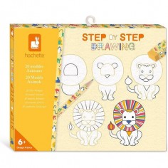 Step by step Drawing Animaux - Loisirs créatifs - Janod