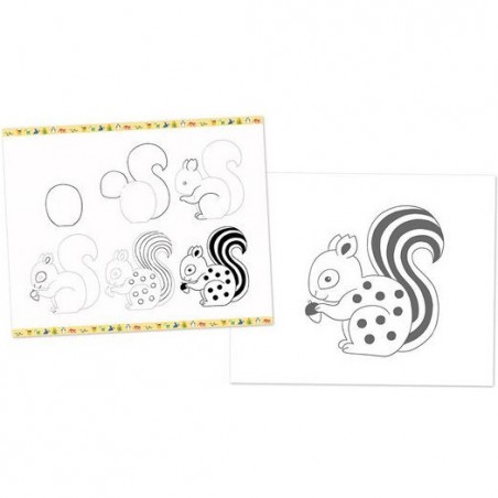 Step by step Drawing Animaux - Loisirs créatifs - Janod