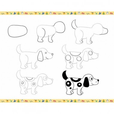 Step by step Drawing Animaux - Loisirs créatifs - Janod