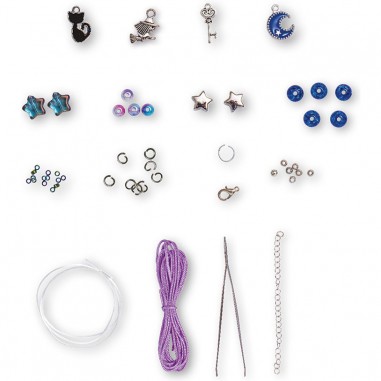 Magic School - 8 Bijoux A Créer : Collection "Les Ateliers Bijoux" & Perles - Janod