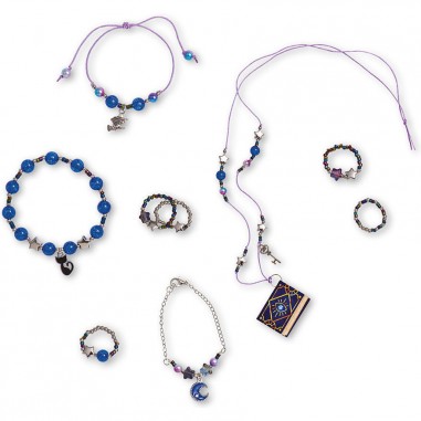 Magic School - 8 Bijoux A Créer : Collection "Les Ateliers Bijoux" & Perles - Janod
