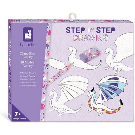 Step by step Drawing Fantasy - Loisirs créatifs - Janod