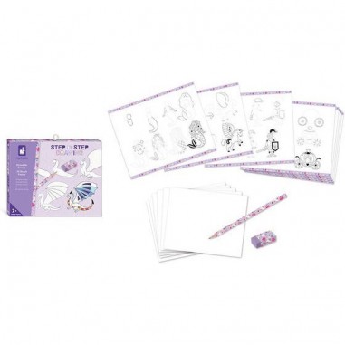 Step by step Drawing Fantasy - Loisirs créatifs - Janod