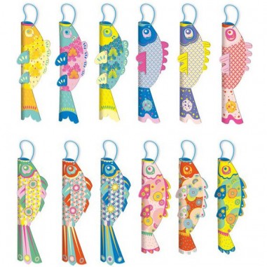 12 Poissons En Papier A Créer : Créations 3D - Janod