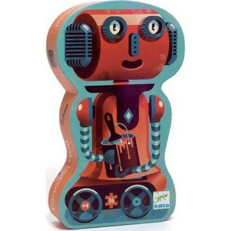 Puzzle Djeco 36 pièces - Bob le Robot