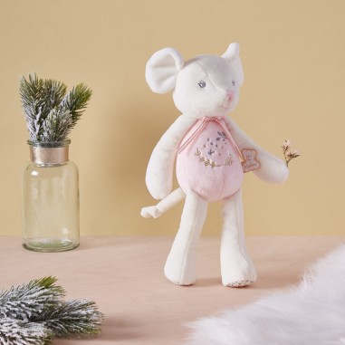 Souris rose - Peluche souris rose - Kaloo