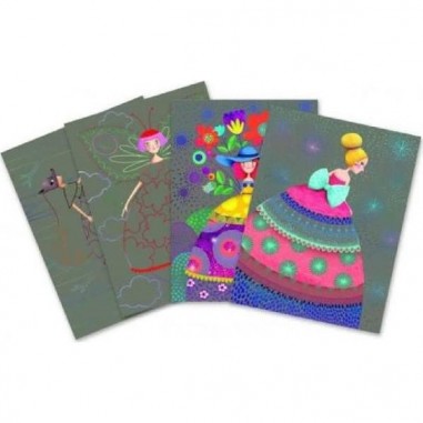 Cartes à Gratter "Le Bal des Coquettes" Cartes à Gratter "Le Bal des Coquettes"