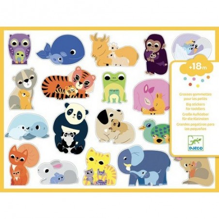 Gommettes Djeco - Bébés Animaux