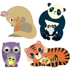 Gommettes Djeco - Bébés Animaux 2
