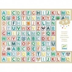 Gommettes Djeco - Alphabet
