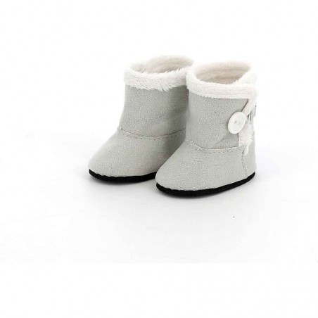 Bottes grises pour poupée de 39 à 48 cm - Vilac