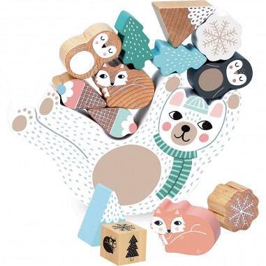 Jeu d'équilibre eddy bear m. carlslund - Vilac