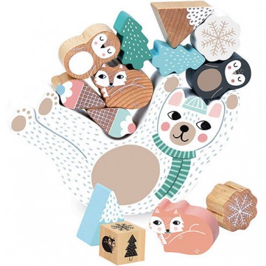 Jeu d'équilibre eddy bear m. carlslund - Vilac