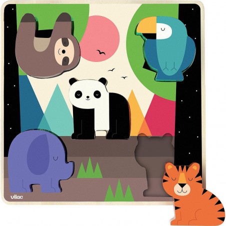 Encastrement sonore La jungle Andy Westface - Vilac