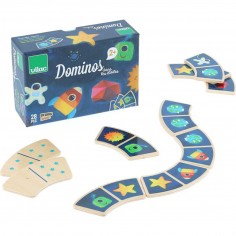 Dominos en bois : Dans les étoiles - Vilac