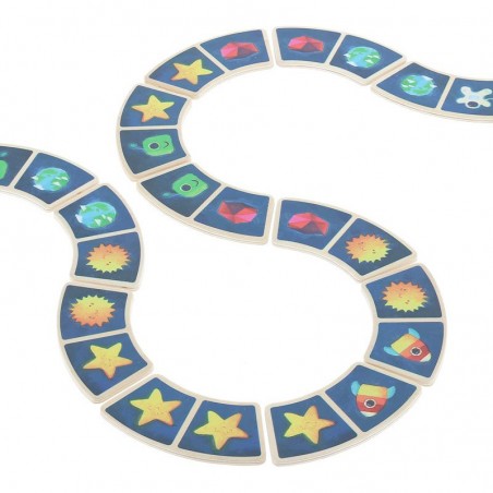 Dominos dans les étoiles - Jeu de société éducatif - Vilac