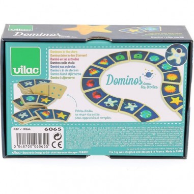 Dominos dans les étoiles - Jeu de société éducatif - Vilac