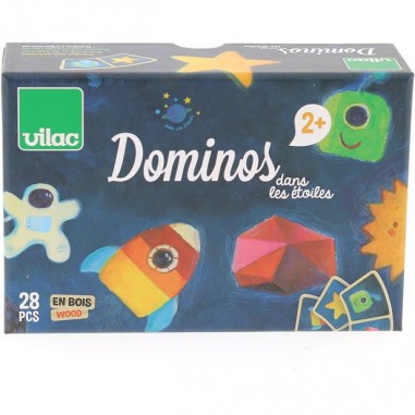 Dominos dans les étoiles - Jeu de société éducatif - Vilac
