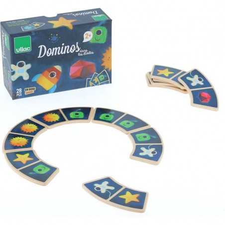 Dominos dans les étoiles - Jeu de société éducatif - Vilac